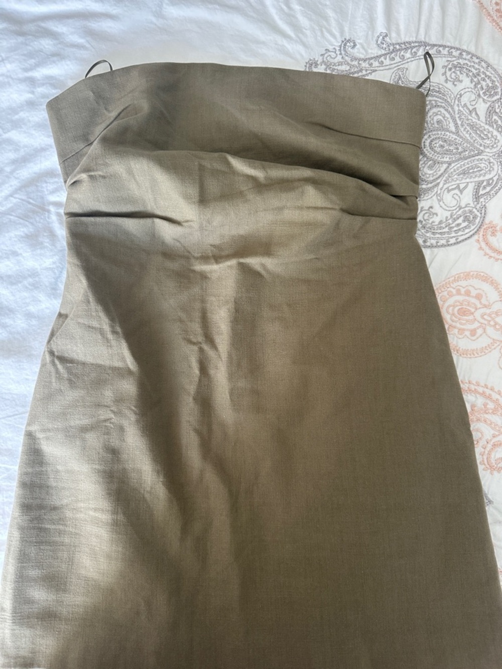 Lioness Green Khaki Mini Dress